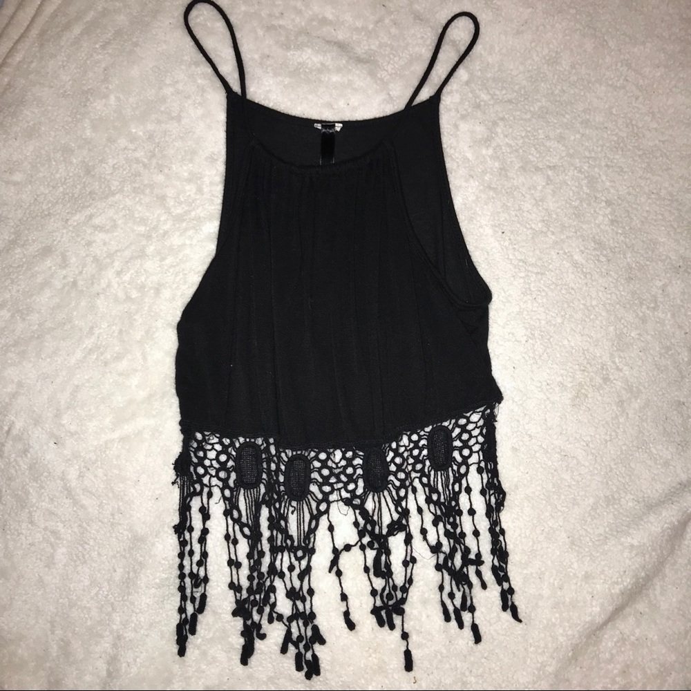Fringe Crop Top